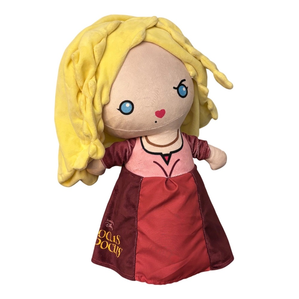 Disney Hocus Pocus | Sarah Sandersonโ Plush Doll | Gemmy Industries | 15 Inch
